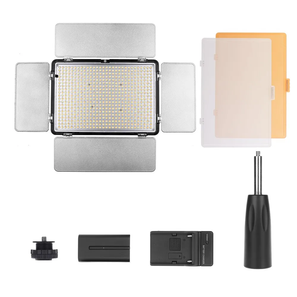 

TL-600 600 LED Video Light 3500Lm 3200/5600K with remote control for Canon Nikon Olympus Sony-MIS fuji Camera
