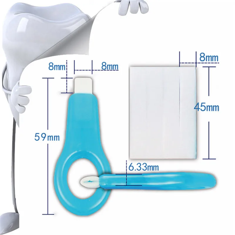 

HOT Teeth Whitening Kit Nano Cleaning Brush Tooth Stains Remover Teeth Cleaning Strips for Oral Cleaning