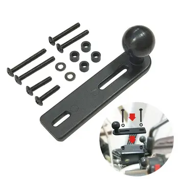 

1Set Motorcycle Handlebar Pump Mount with Ball Head for Ram Mounts for Gopro Action Cameras DSLR SJCAM Smartphones Accessories