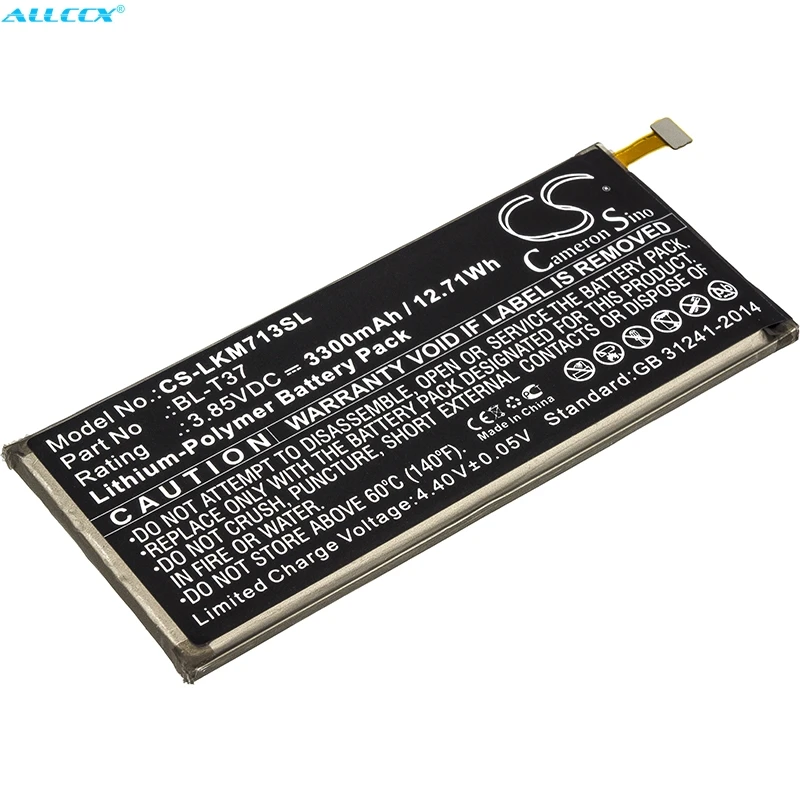 Аккумулятор Cameron Sino на 3300 мАч для LG Q Note + Stylus Alpha Plus L713DL Q710 Q8 2018 Stylo 4 Q815L|Аккумуляторы