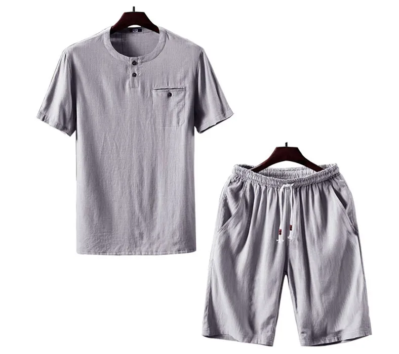 M-5XL Sportsuit Для мужчин костюм Demix бег набор Для мужчин s футболка шорты+ короткие штаны Для мужчин лето Для мужчин спортивной гимнастикой спортивный костюм