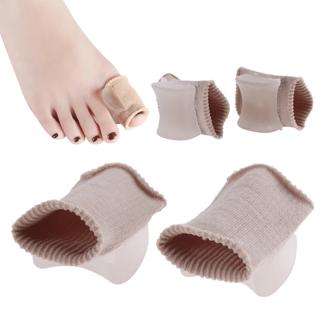 1 Pair Big Toe Separator Tube Bandage Toe Finger Hallux Valgus
