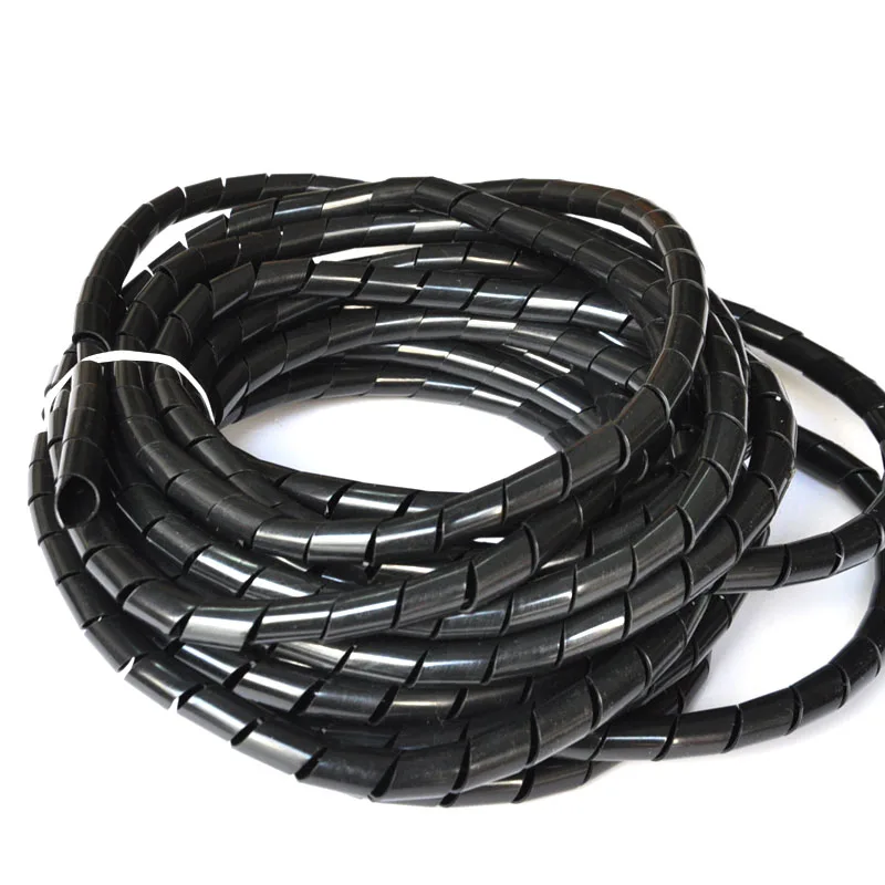

20mm * 5m Cable Spiral Wrapping Band Wire Tidy Manager Cord Cable Sleeves Organising Kit
