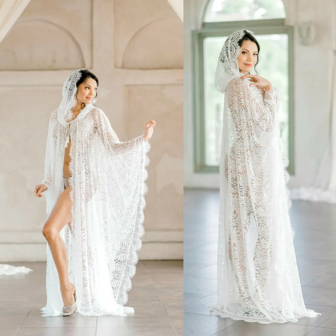wedding lace cape