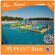 Free Shipping Inflatable Pool Volleyball Filed, Inflatable Water Sport Game Toy,Inflatable Volleyball Court