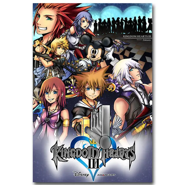 J1706 Kingdom Hearts Iii 3 Juego Sora Ventus Pop 14x21 24x36