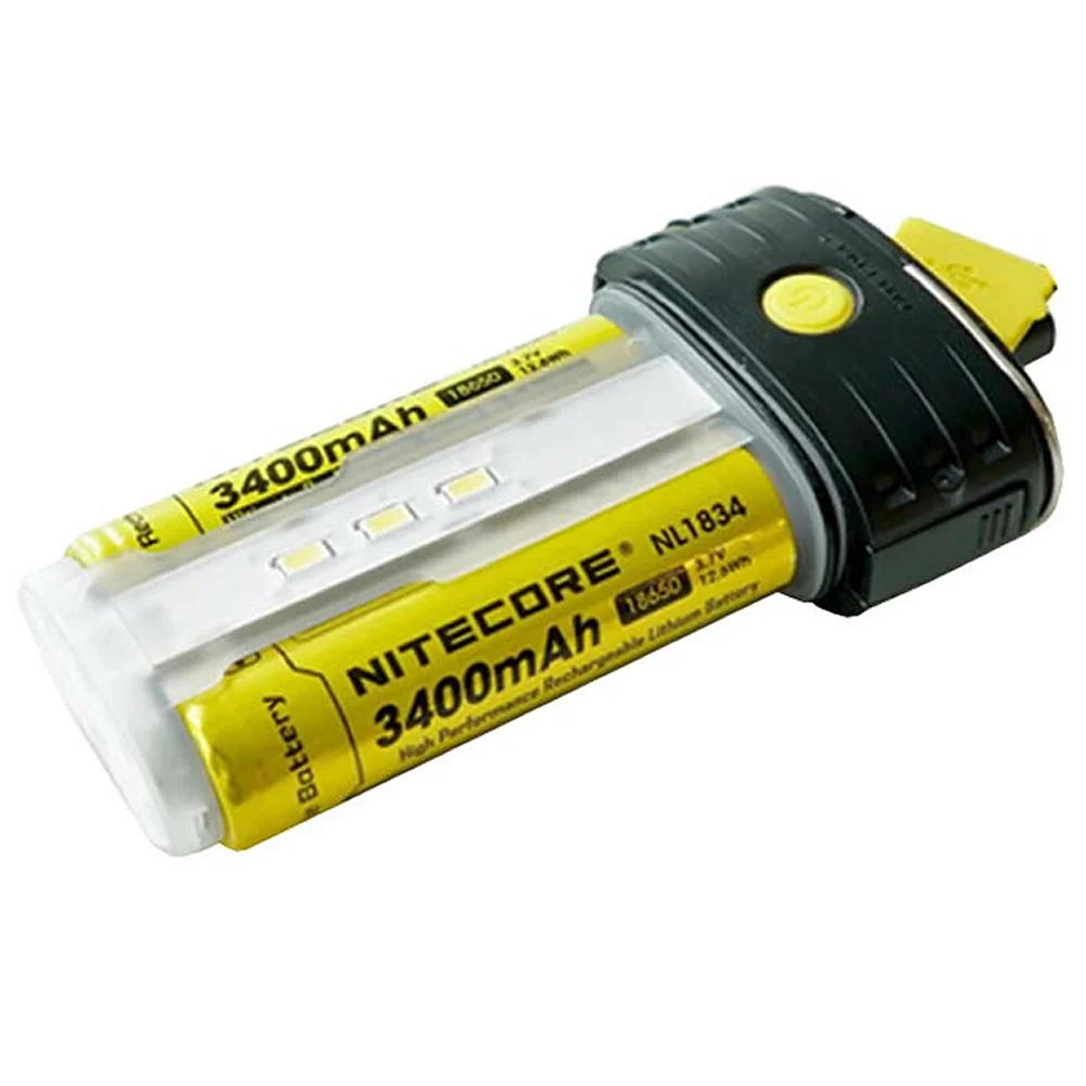 NITECORE LR50 перезаряжаемый фонарь для кемпинга и внешний аккумулятор и зарядное устройство 9x светодиоды с высоким цветопередачей используются 18650 CR123A батарея