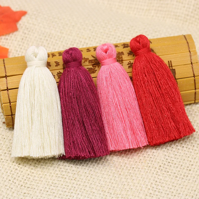 10PC 6CM Mini Cotton Fat Tassel Pendant Home Textile Curtain Clothing Pendant Tassel Diy Key Bag Bracelet Necklace Craft Tassels 10PC 6CM Mini Cotton Fat Tassel Pendant Home Textile Curtain Clothing Pendant Tassel Diy Key Bag Bracelet Necklace Craft Tassels