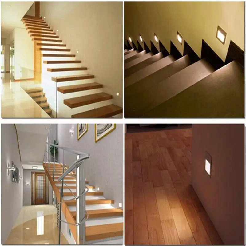 Aliexpress.com : Buy 86mm Diffused Step Light Recessed Stair Corner ... Aliexpress.com : Buy 86mm Diffused Step Light Recessed Stair Corner ...