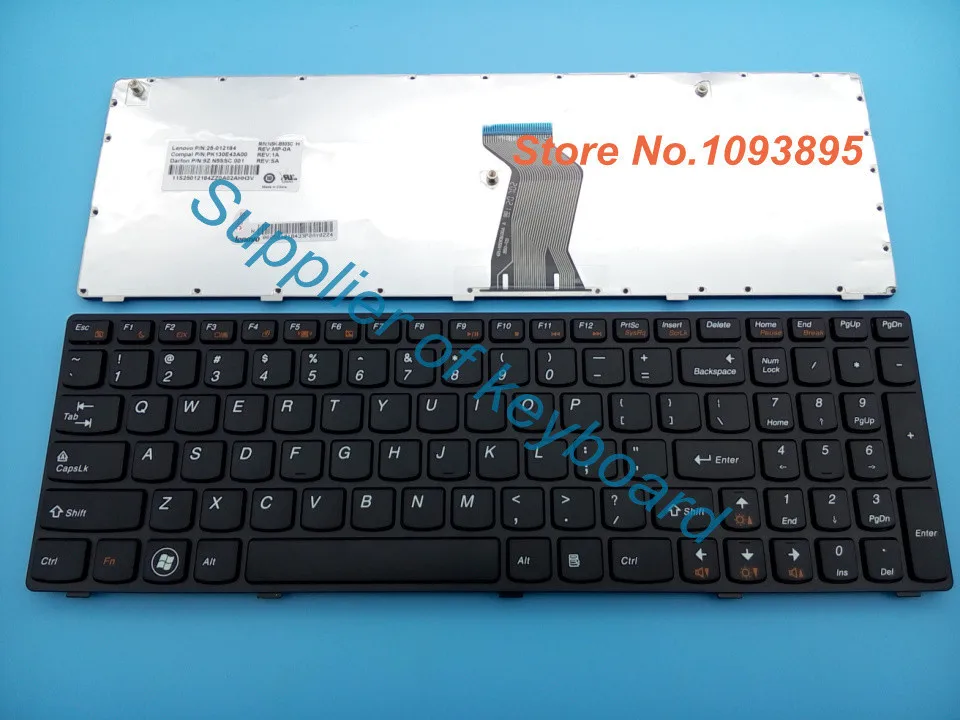 Новая английская клавиатура для Lenovo G560 G 560 G565 G560A G565A G560E G560L на английском языке