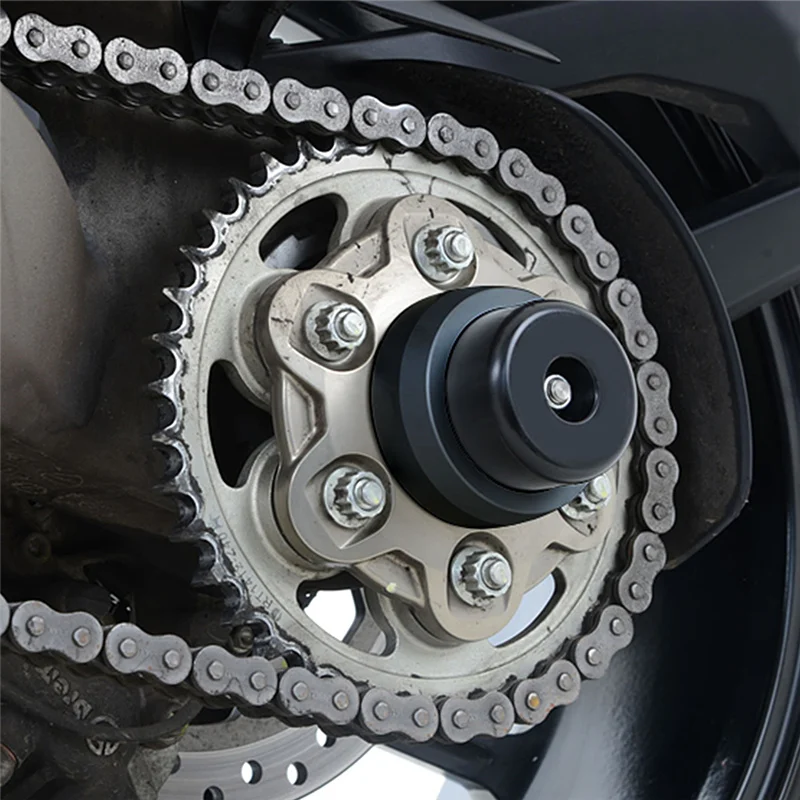 CNC Rear Axle Slider Wheel Crash Guard Falling Protection For Ducati 1199 1299 Panigale Monster Multistrada 1200 1260 XDiavel S
