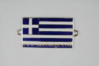 

Greece metal pin badge make enamel pins hot sale