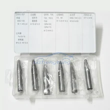 6 шт./компл. кондиционера для автомобиля кондиционер компрессор масла инструменты для уплотнения вала для снятия уплотнений инструмент Комплект Щепка для уплотнения компрессора