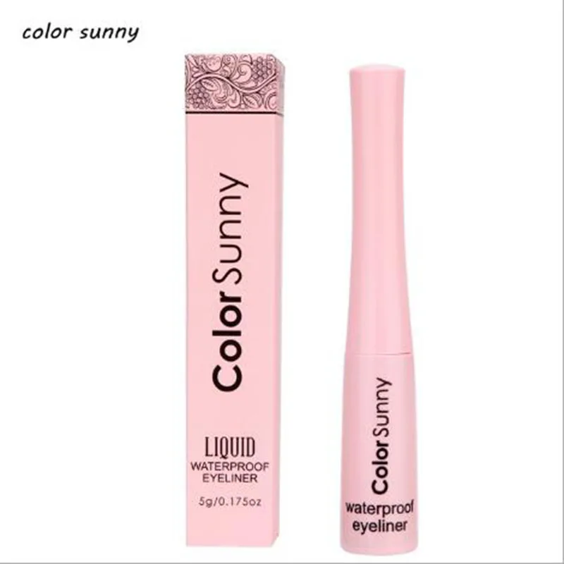 

color sunny 1pcs new fashion Long-lasting Waterproof Fast Dry Liquid Eyeliner Eye Liner Pen Pencil Makeup Cosmetic Tool