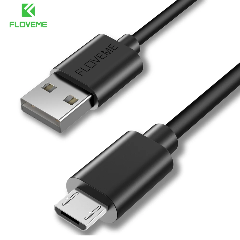 

FLOVEME Micro USB Cable 5V/2A Fast Charging Sync Data Android USB Charger Cable For Samsung Xiaomi Huawei Micro USB Cord