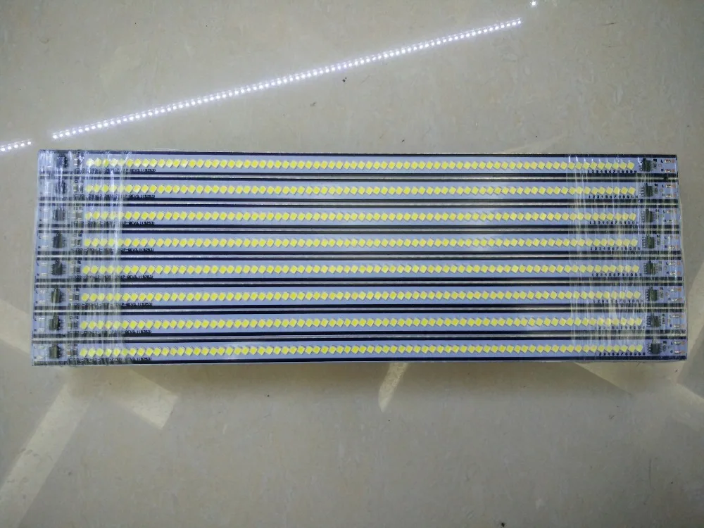 10 шт./лот 220Vac 2835SMD 30 см 7 Вт Теплый Холодный белый затемняемый яркий светодиодный