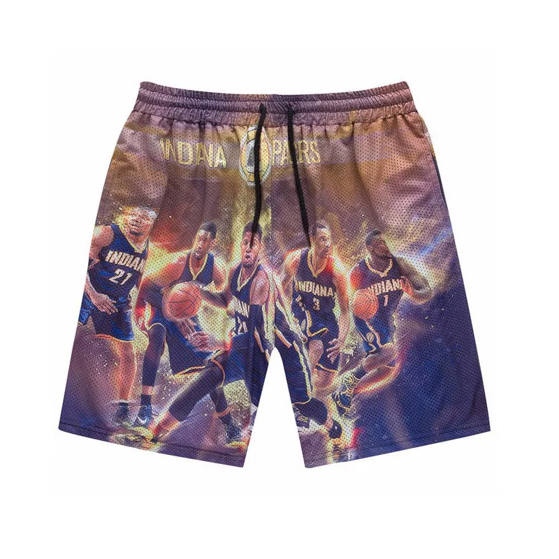 graphic basketball shorts