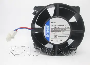 

Original 3312U 12V 2.8W 9CM 9032 2 wire frequency converter waterproof heat dissipation fan