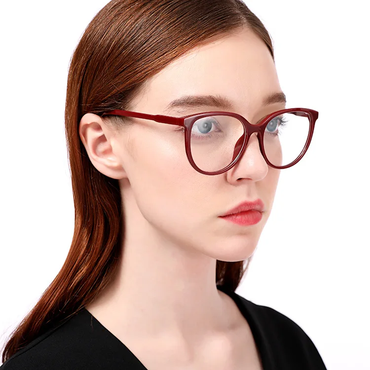 Новинка, женские очки, очки с прозрачными линзами, кошачий глаз, Ретро стиль, дизайнерские, брендовые, цельнорезиновый, Oculos, модная рамка 1