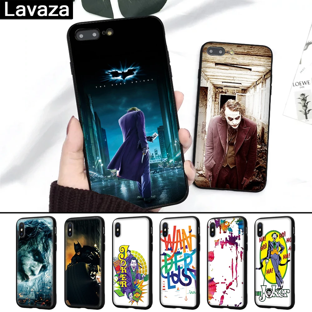 

Lavaza 96FF Joker Giraffe Silicone Case for iPhone 5 5S 6 6S 7 8 Plus X XR XS Max
