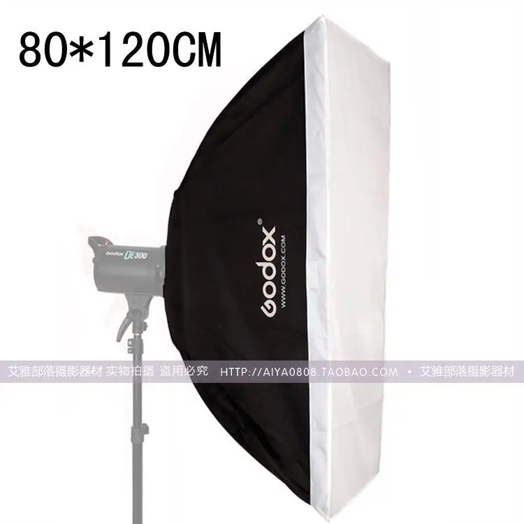 

Godox 32"x48" 80x120cm Softbox Bowens Mount for Studio Strobe Flash Light softbox photographic equipment CD50