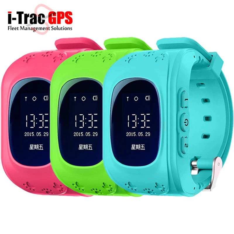 Free shipping mini baby child watch phone gps tracker for kids bracelet keychain with adroid ios app for track no monthly fee