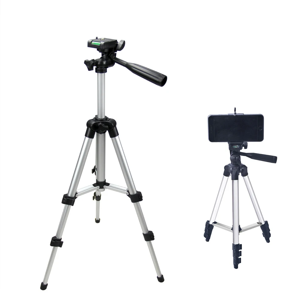 

TF-3110A Pro Camera Tripod Portable Lightweight Aluninum Tripod with Flexible Three-way Tripod Head for Canon Nikon Sony Cameras