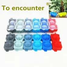 Круглая форма решетки для льда, силиконовый лоток для льда, Желейный лоток для фруктов, льда, мороженого, кухни, сделай сам, дома