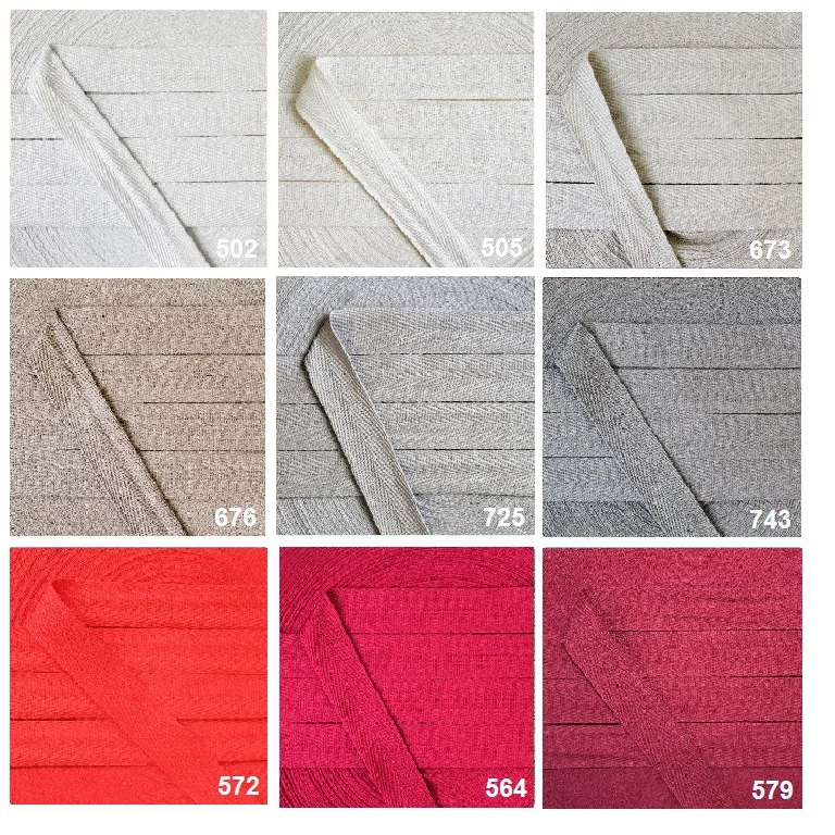 twilled ribbons 20 mm 2