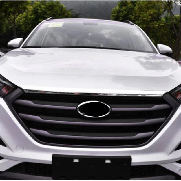 Front Hood Rear Trunk Tigris Emblem 2p For 2016 2017 Hyundai Tucson TL