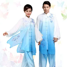 Customize Taichi clothing Martial arts suit taiji performance uniform wushu clothes outfit for women men children boy girl kids