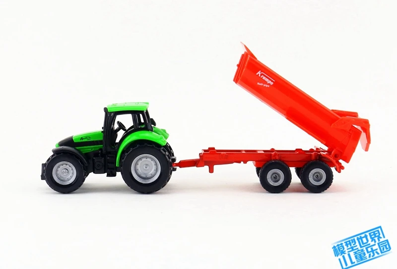 /Siku 1632 игрушка/литая металлическая модель/сельскохозяйственный трактор с прицепом автомобиль/Набор для обучения/подарок для детей/маленький