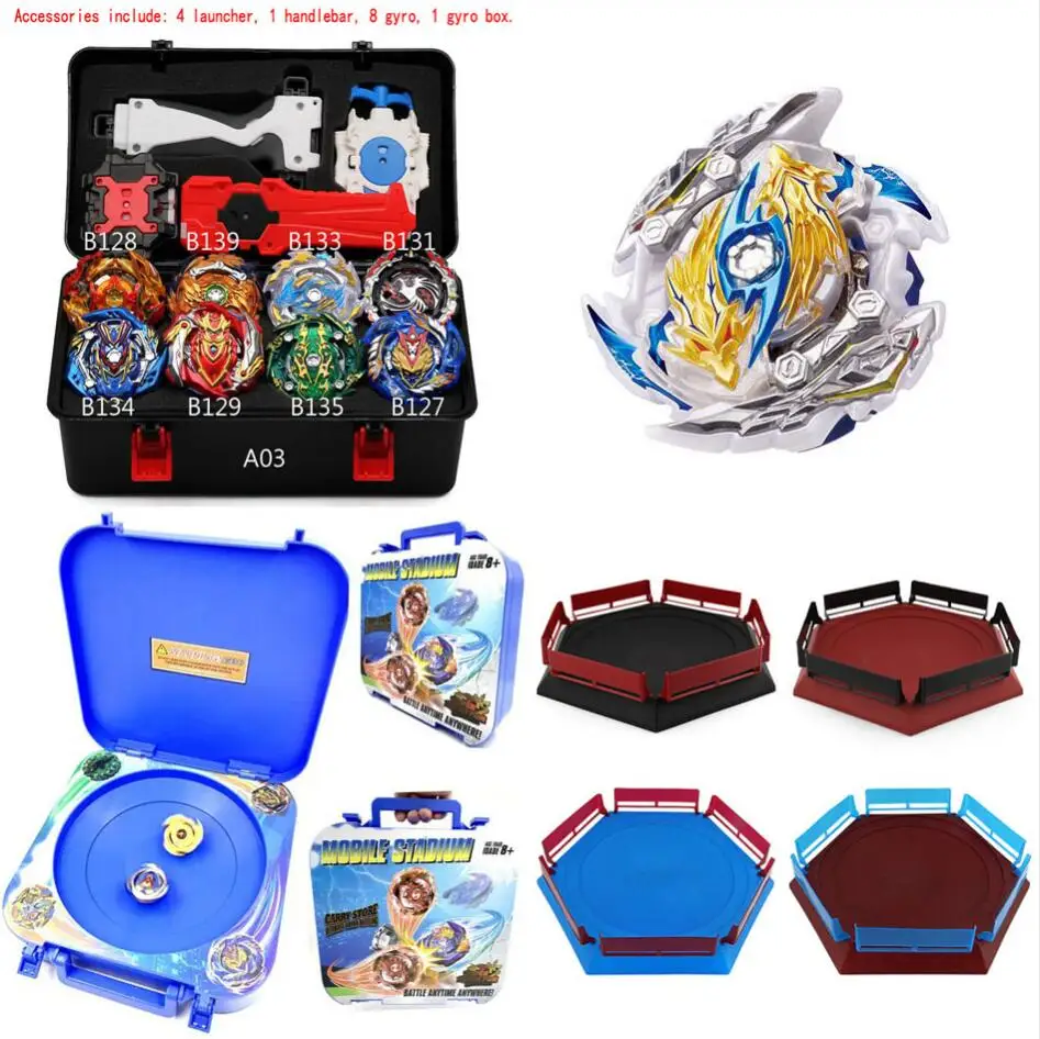 Takara Tomy Beyblade Мобильная Арена стадион Beyblade Burst гироскоп Арена захватывающий Дуэль спиннинг Топ стадион Bey Blade лезвия игрушки