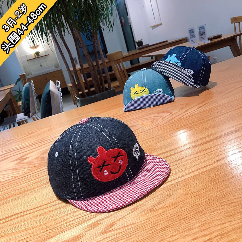 

3m to 2 years old new style children's hats with private cowboy baby rabbit cap outdoor shade sun hat kids hat baby cap XA 264
