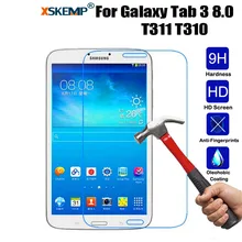 XSKEMP 9H планшет закаленное стекло для samsung Galaxy Tab 3 8," SM-T310 T311 T315 Противоударная HD защитная пленка