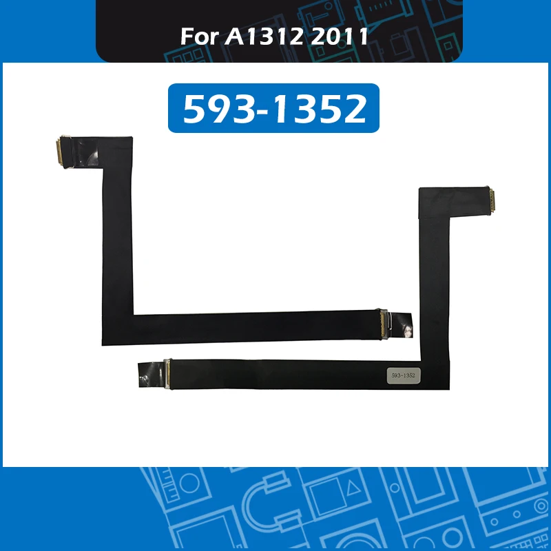Новый ЖК кабель для светодиодного дисплея LVDS 593 1281 1352 Для iMac 27 дюймов A1312 гибкий