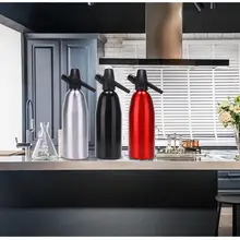 Сифон для содовой 1000 мл надёжный безопасный сифон для содовой сделать сверкающую воду для коктейлей Mojitos Gin Fizz и винных Spritzers