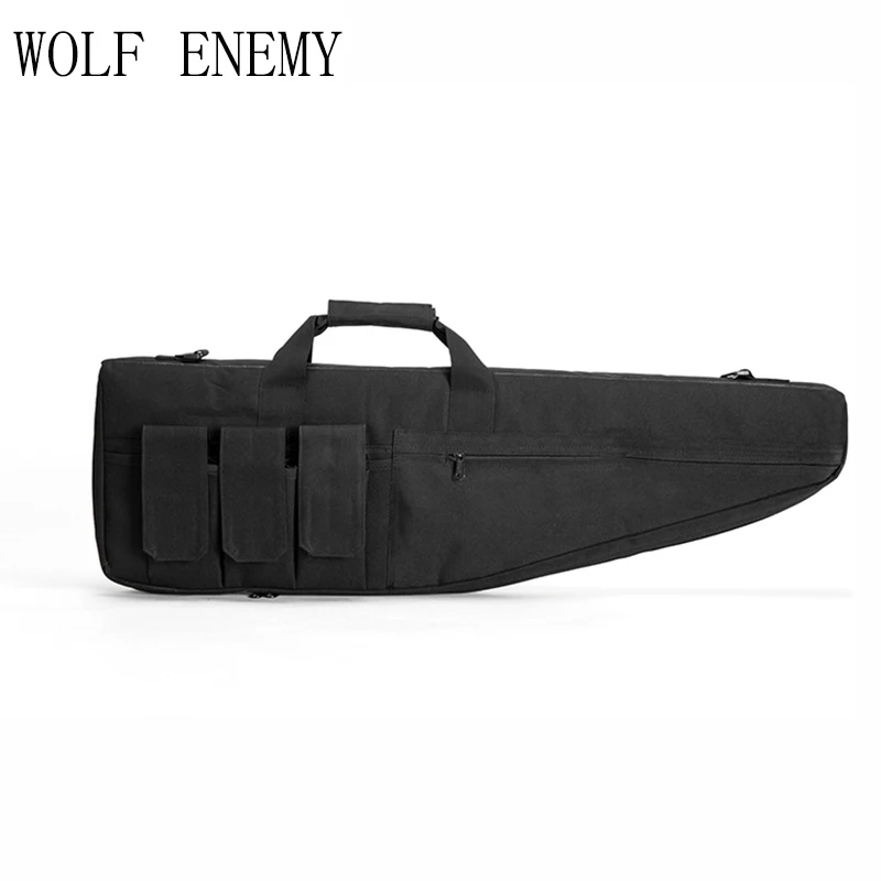 Тактический чехол для переноски 85 см с длинным винтовочным пистолетом 30 см ширина сумки черный - Цвет: Black