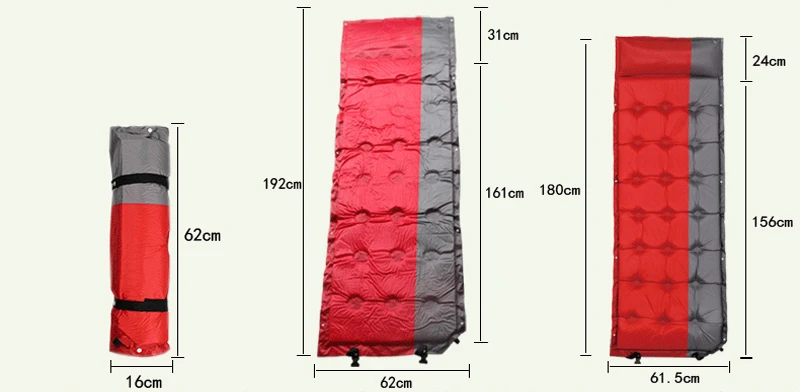 Самонадувной надувной матрас для пикника, кемпинга, газированный коврик для кемпинга, кровати, коврик для сна, туризма