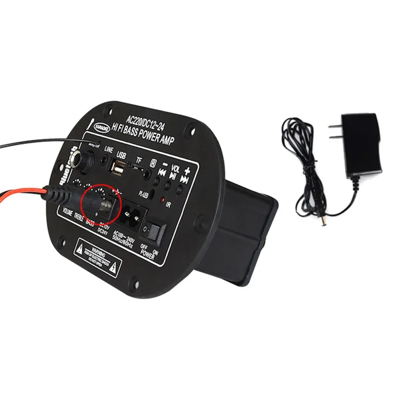 12 V/24 V/220 V 3028BTMIC цифровой усилитель плата поддержка микрофона Bluetooth радио карта памяти/U диск с пультом дистанционного управления