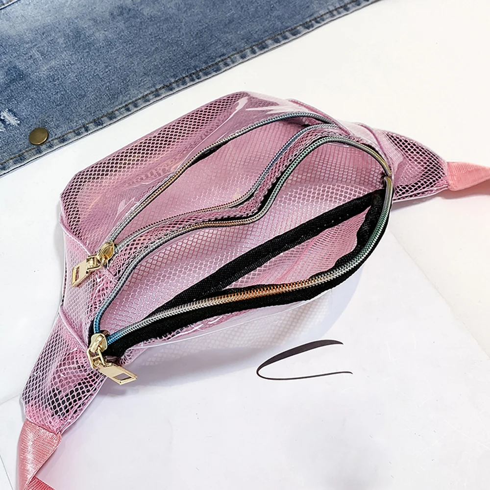 Модная женская Водонепроницаемая поясная сумка из ПВХ, поясная сумка, набедренная сумка для путешествий, праздничная Сумочка, поясная сумка белого, желтого, зеленого, черного, розового цвета