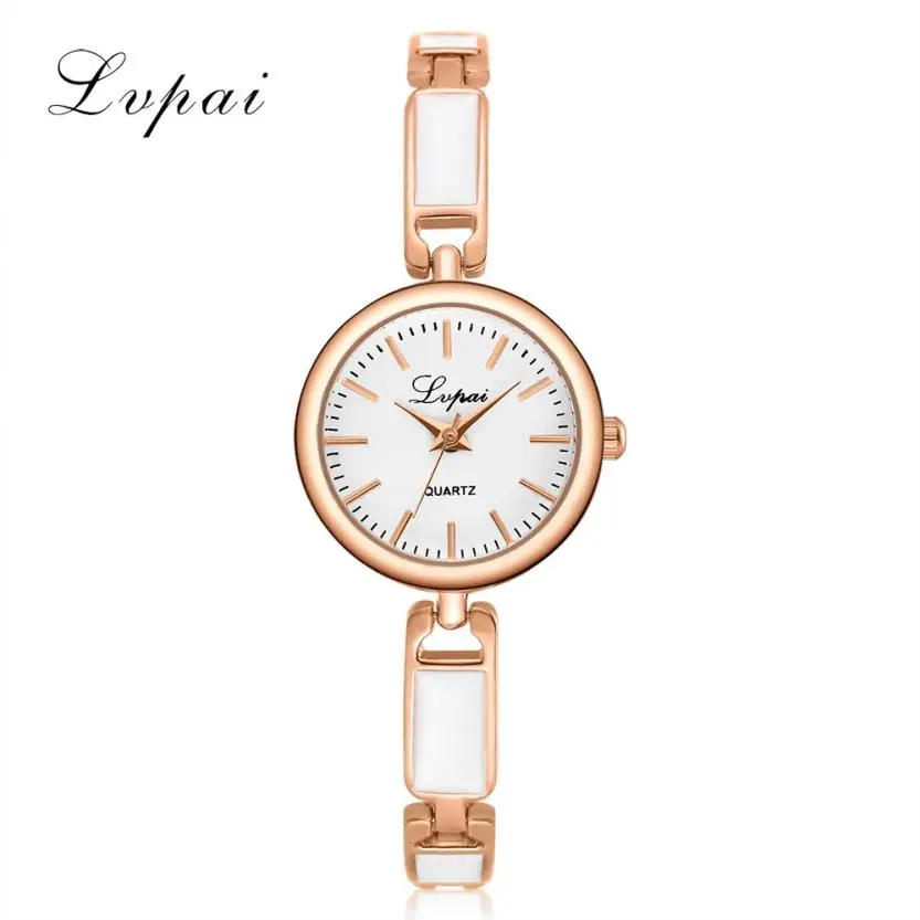 LVPAI роскошные женские часы Модные Новое поступление женские часы из нержавеющей стали Кварцевые наручные часы orologi donna - Цвет: 2