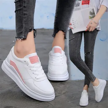 

Women Sneakers 2019 Spring Autumn Vulcanized Shoes Ladies Casual Shoes Casual Fashion Platform Sneakers