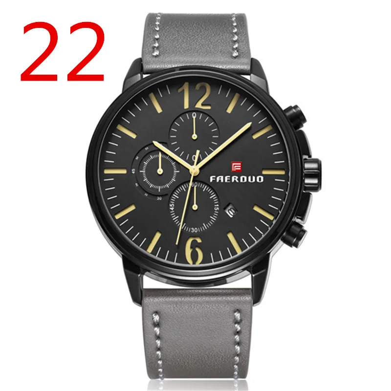 

quartz watch in 2019, high quality waterproof military form, unique design of male form accurate calendar.