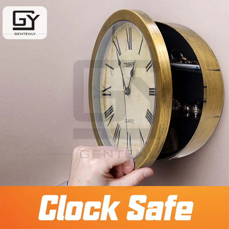 

Escape room prop Clock Safe hide clues in clock escape game prop puzzle box real life chamber room takagism game GENTENLY