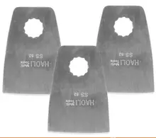 3 pcs flat knife edge scraper for oscillating muti tool power tool as Ridgid,Worx,AEG electric tools accessories,home decoration