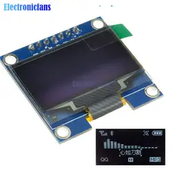 1.3 "1.3 дюймов белый Цвет 128x64 oled ЖК-дисплей LED Дисплей модуль для Arduino SPI общаться