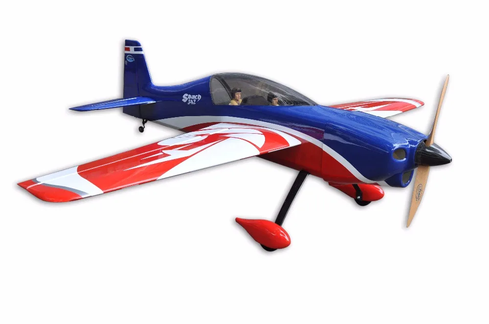 Новая цветная схема Sbach 20cc 64 &quot20cc rc самолет Oracover пленка ARF RC Balsa деревянная модель