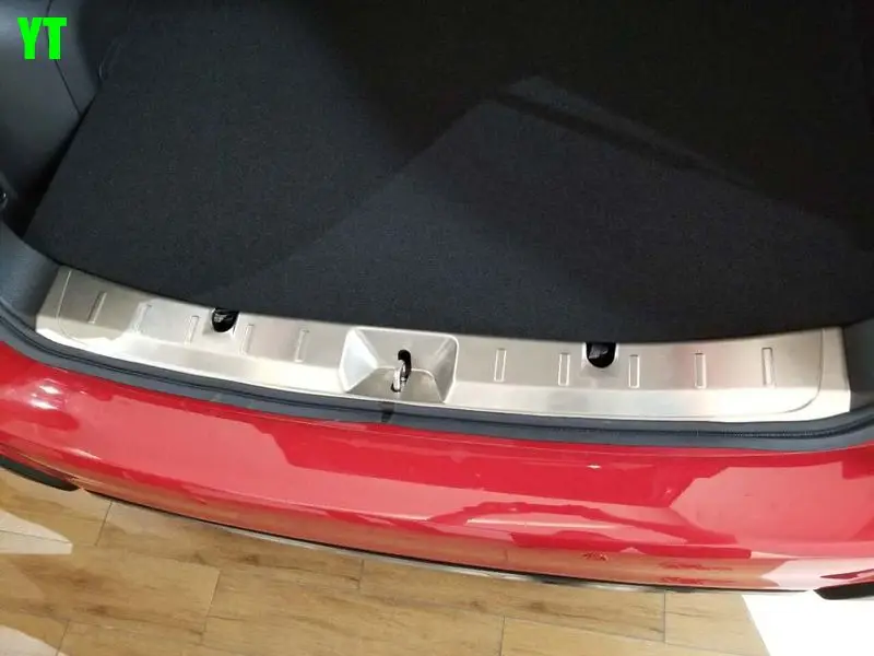 Авто Задний бампер протектор отделка интерьера для subaru xv, хромированные аксессуары для автомобиля