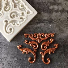 1 шт Ретро Тотем силиконовая форма помадка форма для украшения торта инструменты форма для шоколадной мастики B073